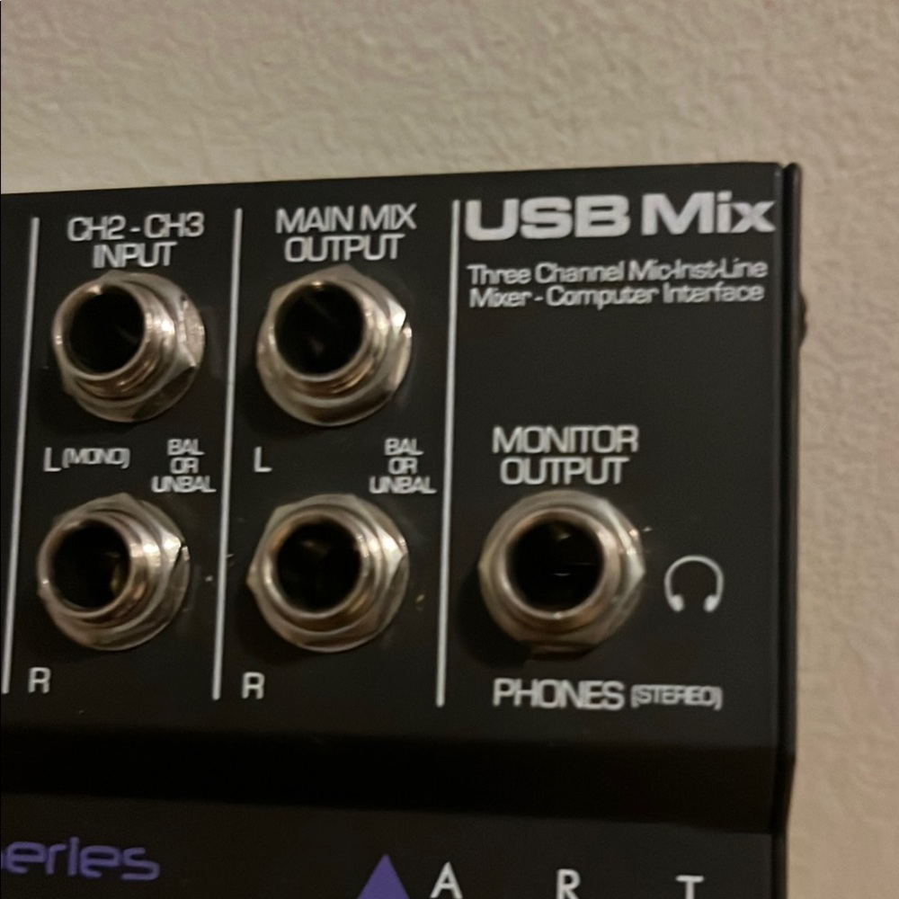 ART USB Mix Project Series Mixer - Picture 2 of 4